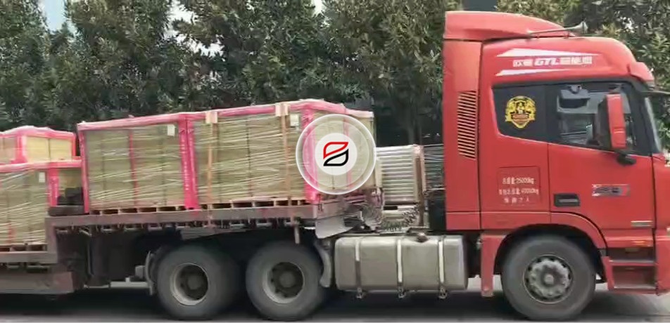 巖棉保溫裝飾一體化板發貨